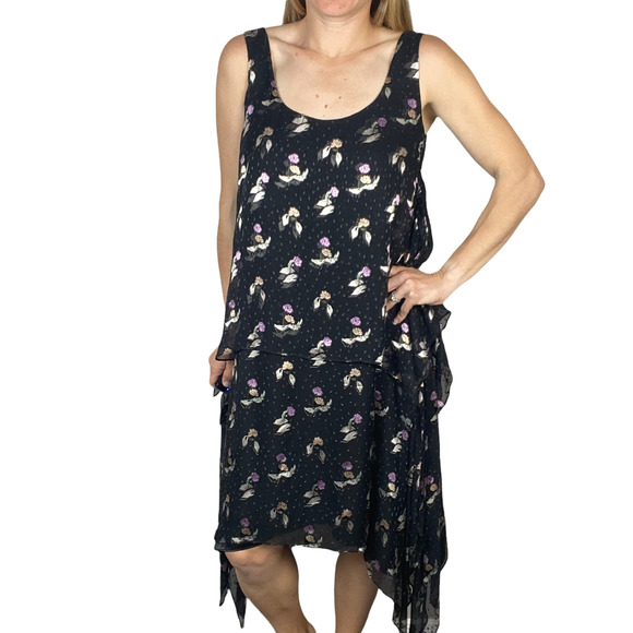 Opening Ceremony Gestures Floral Burnout Dress Size 2 - Picture 12 of 13
